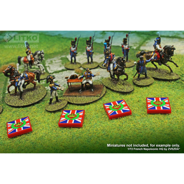 Premium Printed Napoleonic Britain Army Standard (x10)