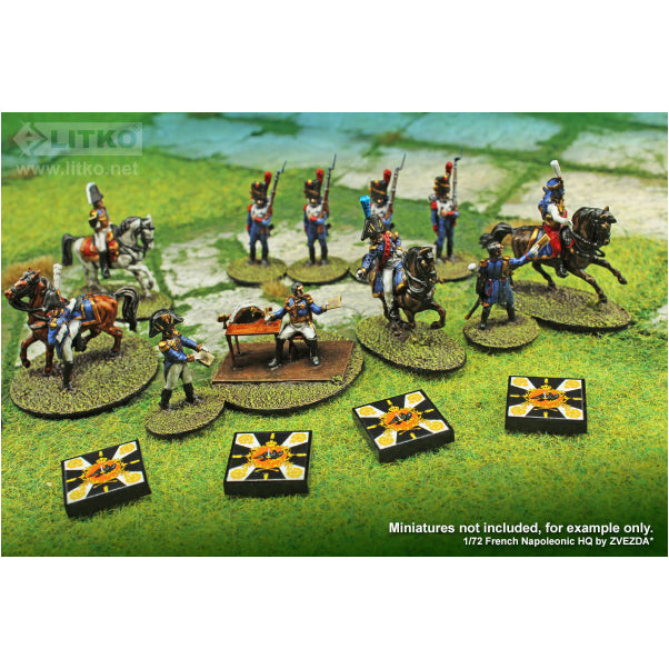 Premium Printed Napoleonic Prussia Army Standard (x10)