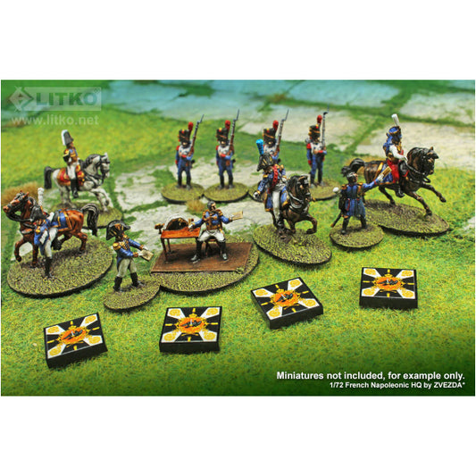 Premium Printed Napoleonic Prussia Army Standard (x10)