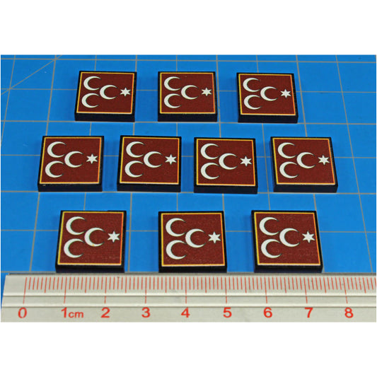 Premium Printed Napoleonic Ottoman Army Standard (x10)
