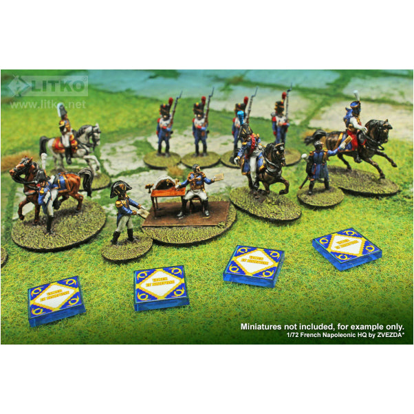 Premium Printed Napoleonic Westfalia Army Standard (x10)