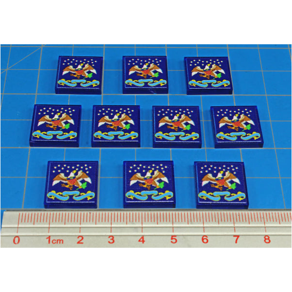 Premium Printed Napoleonic U.S. Army Standard, 1812 (x10)