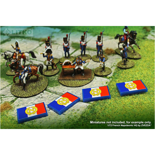 Premium Printed Napoleonic French Flag (x10)