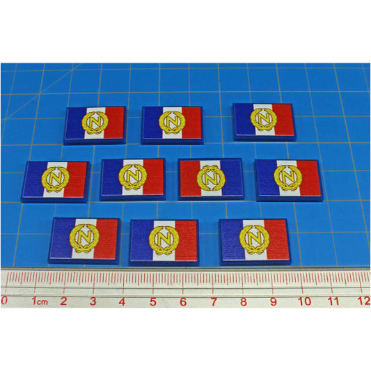 Premium Printed Napoleonic French Flag (x10)