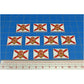 Premium Printed Spanish Coat of Arms Flag (x10)