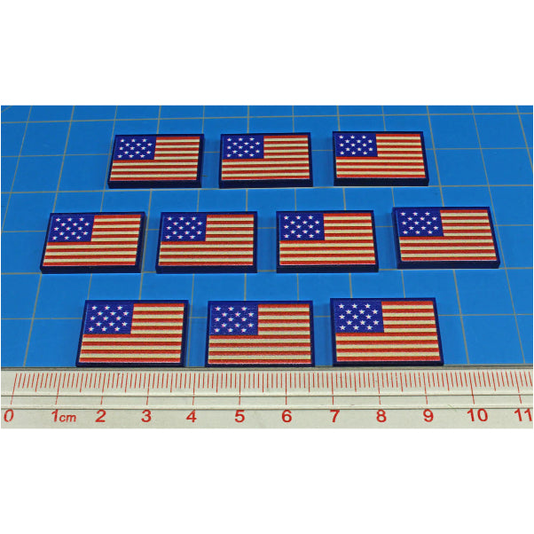 Premium Printed America Flag, 1812 (x10)