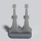 British Radar Tower Unassembled (3D Acrylic) xONE