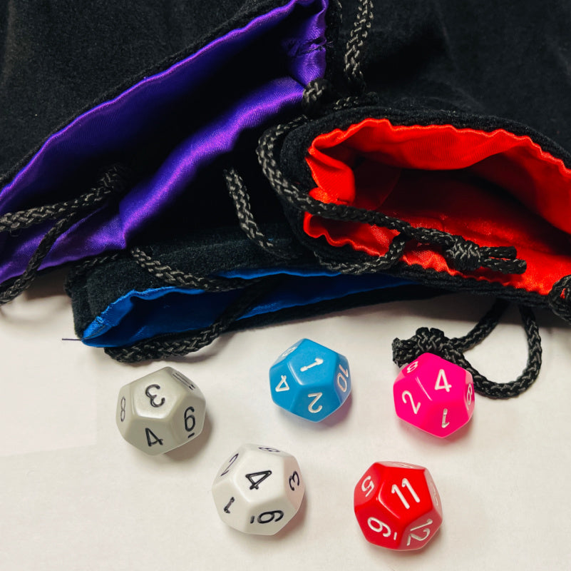 Velvet Dice Bag (x ONE)
