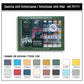 Vallejo, American Civil War Colors Paint Set - 17ml Bottle (16/Set)