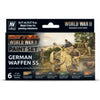 Vallejo, WWII German Waffen SS Paint Set - 17ml Bottle (6/Set)