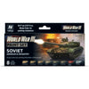 Vallejo, WWII Soviet Armor and Infantry Paint Set - 17ml Bottle (8/Set)
