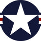 Decal Sheet, U.S. Airforce Roundel (1947-P)