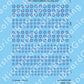 Decal Sheet, El Salvador (1923-P)