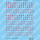 Decal Sheet, Slovak Air Force Roundel (1939-40)