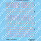 Decal Sheet, Yugoslav Air Force Roundel (1929-41)