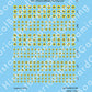 Decal Sheet, Ukraine (1992-P)