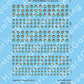 Decal Sheet, United Arab Emirates (1976-P)