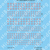 Decal Sheet, Serbia (2006-P)