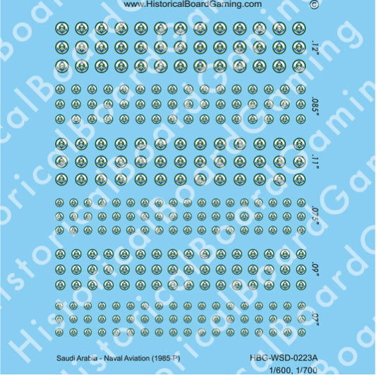 Decal Sheet, Saudi Arabia Naval Aviation (1985-P)