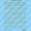 Decal Sheet, Saudi Arabia (1950-P)