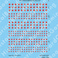 Decal Sheet, Nepal Roundel (1965-P)