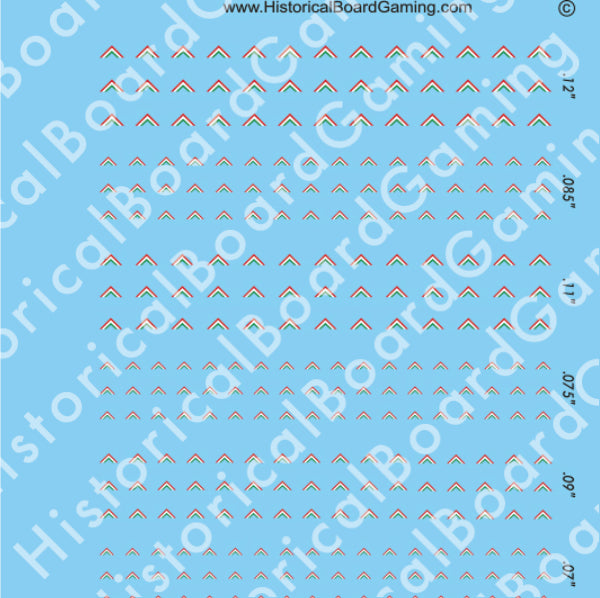 Decal Sheet, Hungarian Red Air Corps (1919)