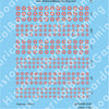 Decal Sheet, Paraguay (1920-P)
