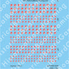 Decal Sheet, Singapore (1975-P)