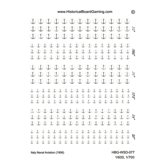Decal Sheet, Italy Naval Aviation (1956)