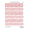 Decal Sheet, Japan Roundel (1912-P)