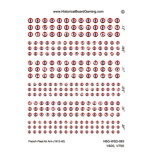 Decal Sheet, Free Fleet Air Arm (1912-1940)