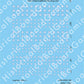 Decal Sheet, Argentina (1955-P)