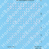Decal Sheet, Argentina (1955-P)