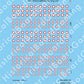 Decal Sheet, Indonesia (1946-P)