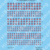 Decal Sheet, Chile (1930-P)