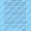 Decal Sheet, Iceland (1955-P)