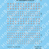 Decal Sheet, Hungary Roundel (1951-90)