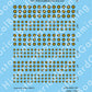 Decal Sheet, Guyana Roundel (1965-P)