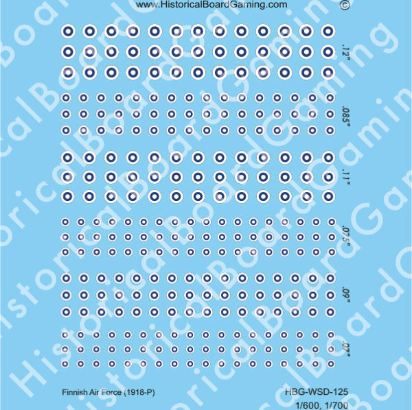 Decal Sheet, Finnish Air Force (1918-P)