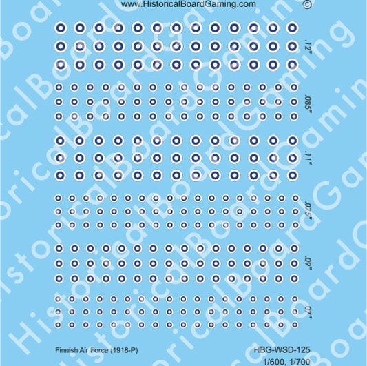 Decal Sheet, Finnish Air Force (1918-P)