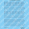Decal Sheet, Estonia (1991-P)