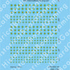Decal Sheet, Bahamas (1981-P)