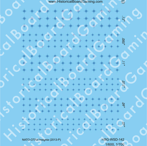 Decal Sheet, NATO Insignia (2013-P)