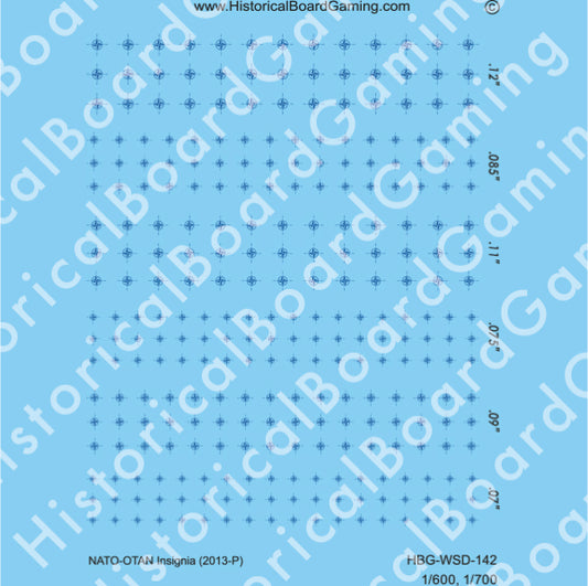 Decal Sheet, NATO Insignia (2013-P)