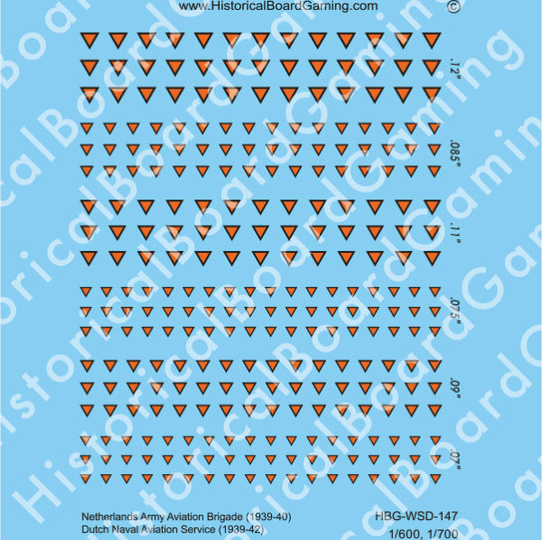 Decal Sheet, Netherlands Army Aviation Brigade (1939-40), Dutch Naval Aviation Service (1939-42)