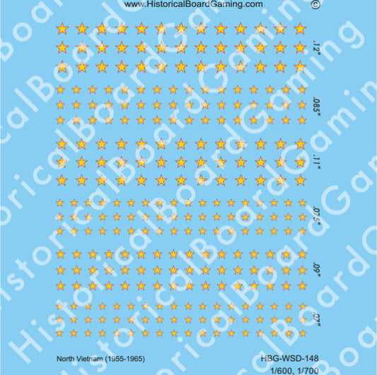 Decal Sheet, North Vietnam (1955-65)