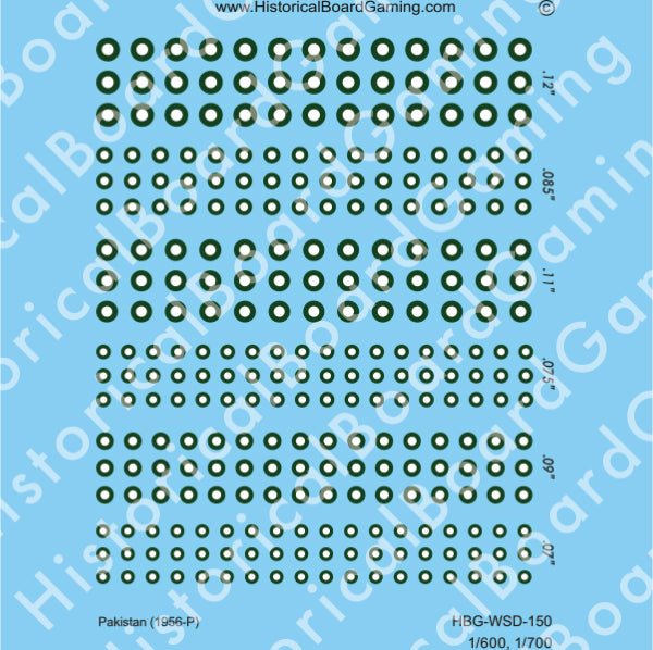 Decal Sheet, Pakistan (1956-P)