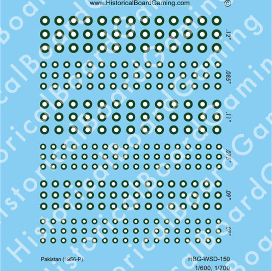 Decal Sheet, Pakistan (1956-P)