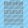 Decal Sheet, RAF Type C1 Roundel (1942-47)