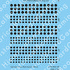 Decal Sheet, Spanish Nationalist Air Force Black Roundel (1936-39)